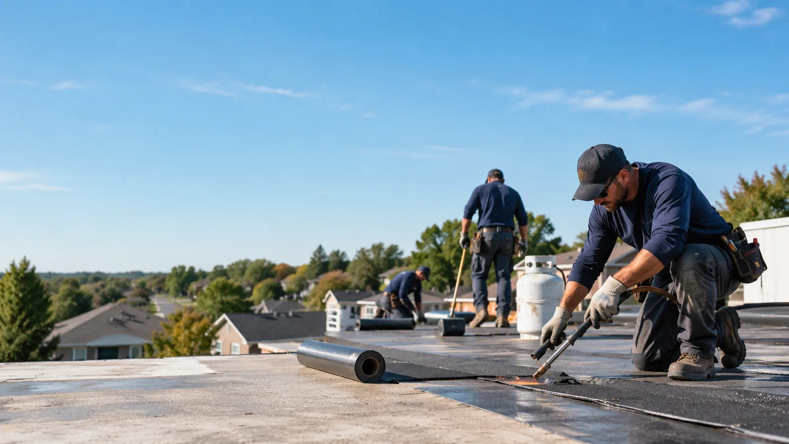 Flat Roof Leak Repair providers in Collierville, TN